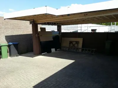 Carport met zwevend dak door BMW Bouw &ndash; foto 15 van 22