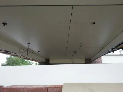 Carport met zwevend dak door BMW Bouw &ndash; foto 17 van 22