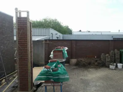 Carport met zwevend dak door BMW Bouw &ndash; foto 3 van 22