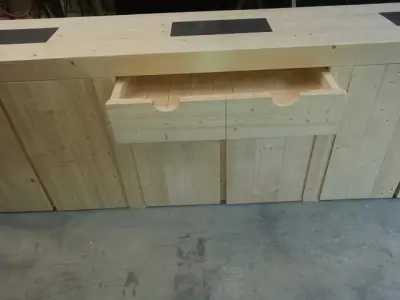 Steigerhouten meubels door BMW Bouw &ndash; foto 9 van 23