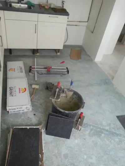 Tegelwerk keuken door BMW Bouw &ndash; foto 3 van 4