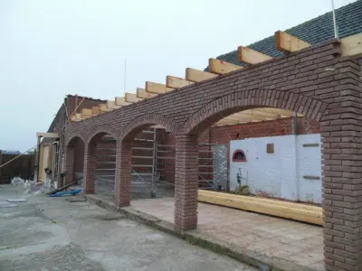 Boerenschuur tot tuinkamer door BMW Bouw &ndash; foto 14 van 25