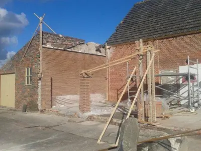 Boerenschuur tot tuinkamer door BMW Bouw &ndash; foto 8 van 25